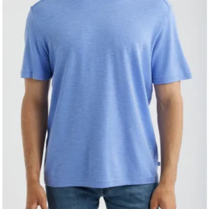 Sand Wave Slub Cotton Blend T-Shirt